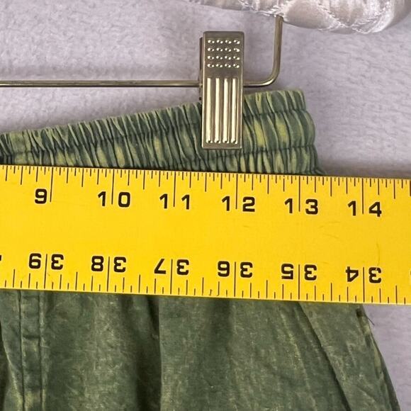 Rhea Joggers Women's Size Small Green Acid Wash Harem Style Drawstring Cuffed - Picture 7 of 9
